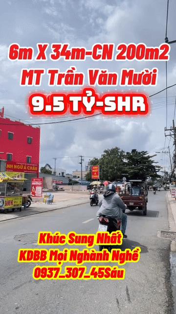 Mua bán Đất Huyện Hóc Môn Tp Hồ Chí Minh diện tích 204 m² giá 9,5 tỷ