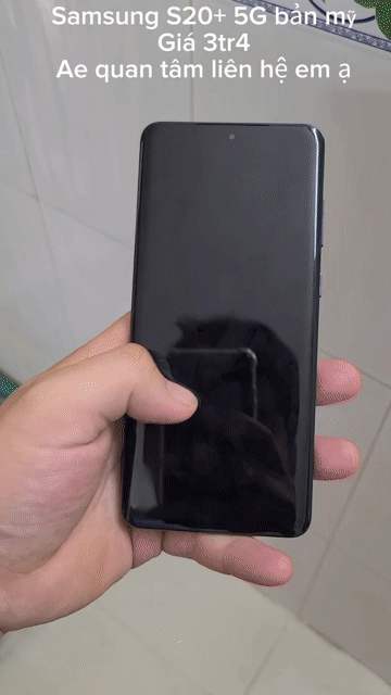 Samsung S20+ 12GB 128GB Đen Mỹ Like New. Mua bán Điện thoại tại Quận 6 Tp Hồ Chí Minh được đăng bởi Nguyễn Trọng Phú Cường hình 1