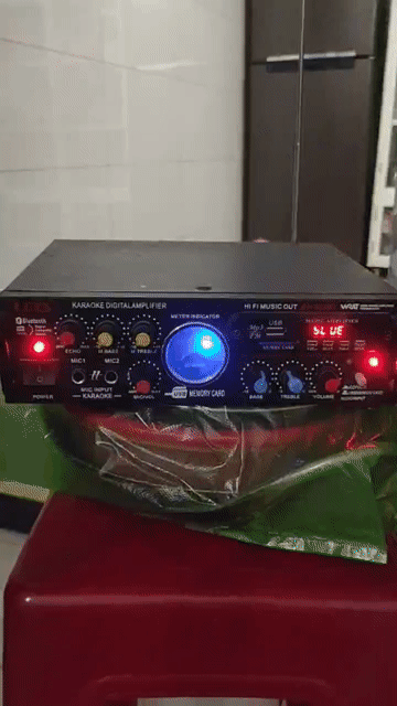 Amply karaoke LUZS AK-3388T Đen. Mua bán Tivi, Âm thanh tại Quận Liên Chiểu Đà Nẵng được đăng bởi tiến phạm  hình 1