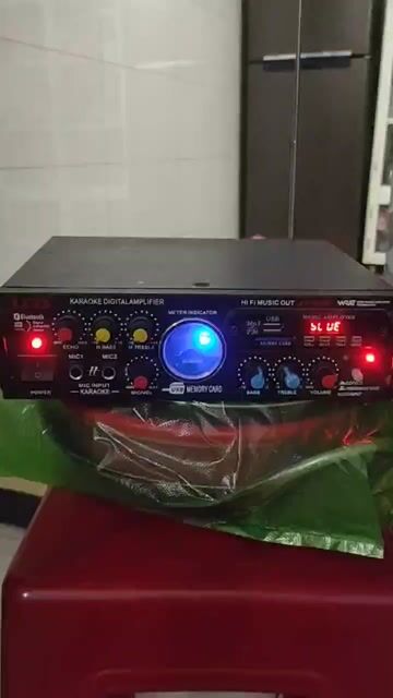 Amply karaoke LUZS AK-3388T Đen. Mua bán Tivi, Âm thanh tại Quận Liên Chiểu Đà Nẵng được đăng bởi tiến phạm  hình 1