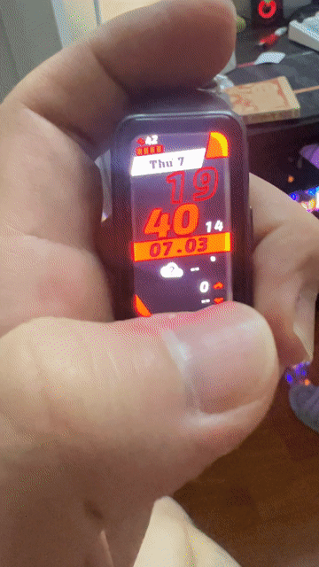 Huawei Band 6 Đen. Mua bán Thiết bị đeo thông minh tại Quận Bắc Từ Liêm Hà Nội được đăng bởi Hiếu Nguyễn hình 1