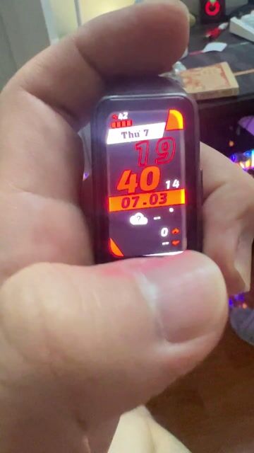 Huawei Band 6 Đen. Mua bán Thiết bị đeo thông minh tại Quận Bắc Từ Liêm Hà Nội được đăng bởi Hiếu Nguyễn hình 1