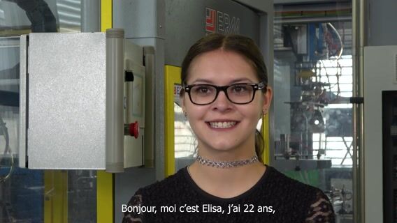 Témoignage d'Elisa, en formation Technicien de Maintenance Industrielle