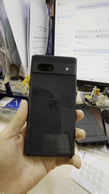 Google Pixel 7a ram 8/128GB Xám  zin ken. Mua bán Điện thoại tại Quận Bình Tân Tp Hồ Chí Minh được đăng bởi Tantaimobile hình 1