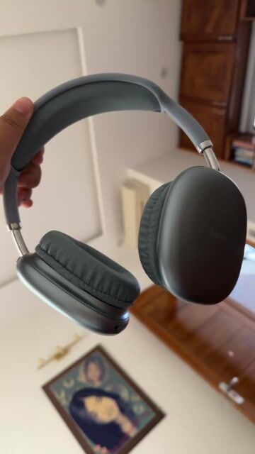Tai nghe chụp tai Hoco W35 Air Xanh. Mua bán Tivi, Âm thanh tại Quận Liên Chiểu Đà Nẵng được đăng bởi Linh Trần hình 1