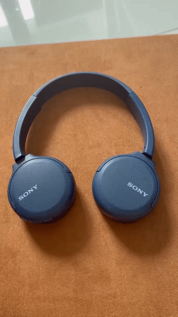 Tai nghe Bluetooth Sony WH-CH510 Xanh dương. Mua bán Tivi, Âm thanh tại Thành phố Thuận An Bình Dương được đăng bởi Đoàn Ngọc hình 1