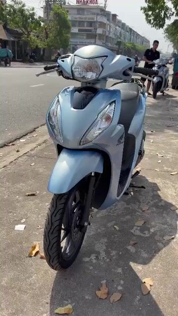 Honda Vision màu Xanh 15136 km. Mua bán Xe máy tại Thị xã Bến Cát Bình Dương được đăng bởi xe máy trả góp tín nghĩa  hình 1