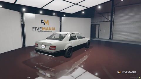 FIVEM Mercedes-Benz E-Class (W124) | Classic Luxury Sedan [Unbadged] Add-On | Detailed Interior | Working Lights | Custom Wheels | Optimized | Fivem Ready | High Quality, video preview