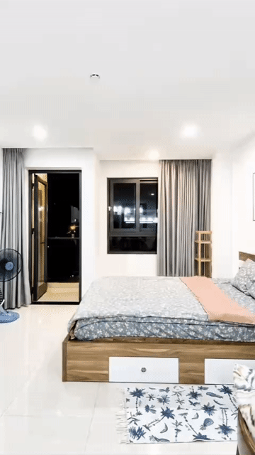 Cho thuê Căn hộ Chung cư Thành phố Nha Trang Khánh Hòa diện tích 40 m² giá 9,5 triệu/tháng