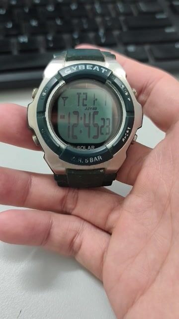 Mặt đồng hồ điện tử CYBEAT Nhật. Mua bán Đồng hồ tại Huyện Tư Nghĩa Quảng Ngãi được đăng bởi Anh Tuấn 76 hình 1
