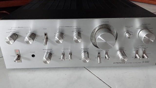 Amply Pioneer SA 8800ii Bạc Zin. Mua bán Tivi, Âm thanh tại Huyện Bình Chánh Tp Hồ Chí Minh được đăng bởi Le va loa amply bãi hình 1