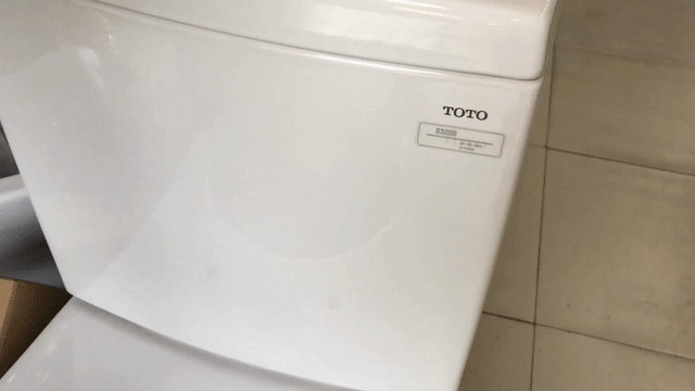 Bồn cầu TOTO CS320DRT3 Trắng. Mua bán Thiết bị vệ sinh, nhà tắm tại Quận Nam Từ Liêm Hà Nội được đăng bởi THÀNH PHÁT hình 1