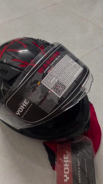 YOHE CHÍNH HÃNG - Mũ bảo hiểm Fullface 1 kính Yohe. Mua bán Phụ tùng xe tại Quận 4 Tp Hồ Chí Minh được đăng bởi Nguyễn Văn Hoàng  hình 1