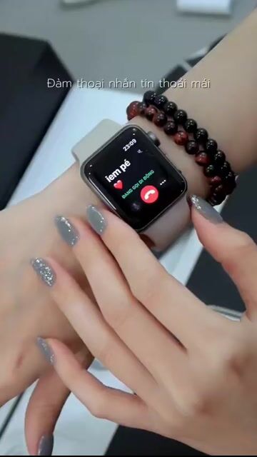 Apple Watch Series  38mm Đen 99,99%. Mua bán Thiết bị đeo thông minh tại Quận 6 Tp Hồ Chí Minh được đăng bởi KHÁNH HUNTER hình 1