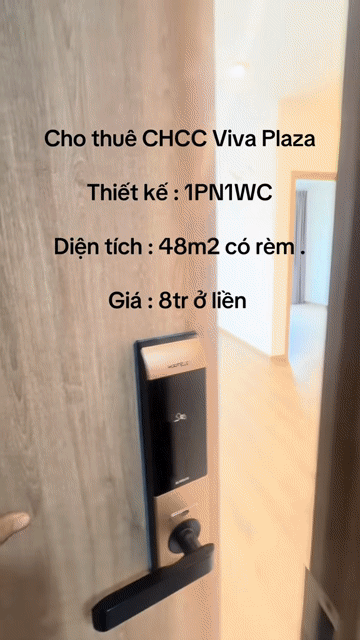Cho thuê Căn hộ Chung cư Viva Plaza Quận 7 Tp Hồ Chí Minh diện tích 48 m² giá 8 triệu/tháng