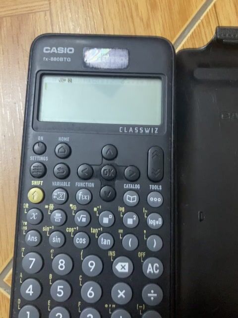 Máy tính khoa học Casio fx-880BTG Đen. Mua bán Đồ dùng văn phòng tại Quận Hoàng Mai Hà Nội được đăng bởi Qq hình 1