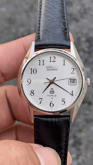 Đồng hồ Seiko Type II 4335-8000 Nhật Bản Bạc. Mua bán Đồng hồ tại Thành phố Long Xuyên An Giang được đăng bởi Chân Đất Miền Tây hình 1