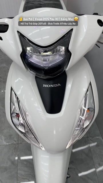 ⭐️Honda Vision 2024 Trắng 5000km. Mua bán Xe máy tại Huyện Châu Thành Đồng Tháp được đăng bởi Gia Kiệt  hình 1