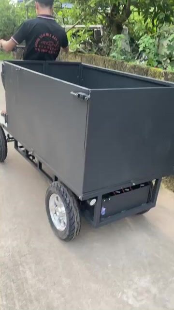 Xe điện chở hàng + chở người. Tải trọng 500kg. Mua bán Xe điện tại Quận Đống Đa Hà Nội được đăng bởi A Tùng hình 1