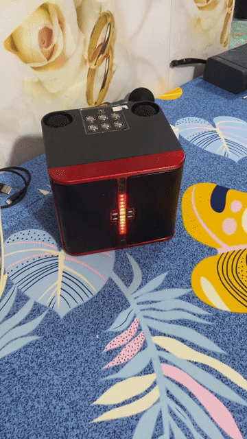 Loa karaoke Ys-232 Đỏ, Đen. Mua bán Tivi, Âm thanh tại Quận 7 Tp Hồ Chí Minh được đăng bởi Doremon hình 1