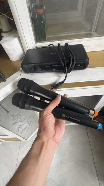 Micro không dây MICPRO WR-20G Đen. Mua bán Tivi, Âm thanh tại Huyện Lai Vung Đồng Tháp được đăng bởi Phan thanh tịnh hình 1