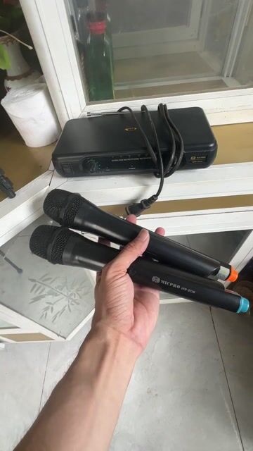 Micro không dây MICPRO WR-20G Đen. Mua bán Tivi, Âm thanh tại Huyện Lai Vung Đồng Tháp được đăng bởi Phan thanh tịnh hình 1