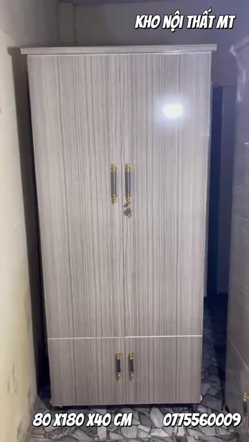 TỦ QUẦN ÁO 2 CÁNH NHỰA, Giá Rẻ, Đẹp. Mua bán Tủ, kệ gia đình tại Quận Cẩm Lệ Đà Nẵng được đăng bởi Kho Nội Thất MT  hình 1