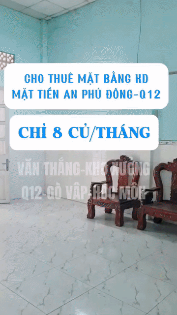 Cho thuê Nhà ở Quận 12 Tp Hồ Chí Minh diện tích 112 m² giá 8 triệu/tháng