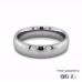 6mm Mens Court Tungsten Carbide Wedding Ring 360 video three