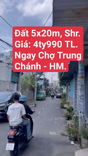 Mua bán Đất Huyện Hóc Môn Tp Hồ Chí Minh diện tích 100 m² giá 4,99 tỷ