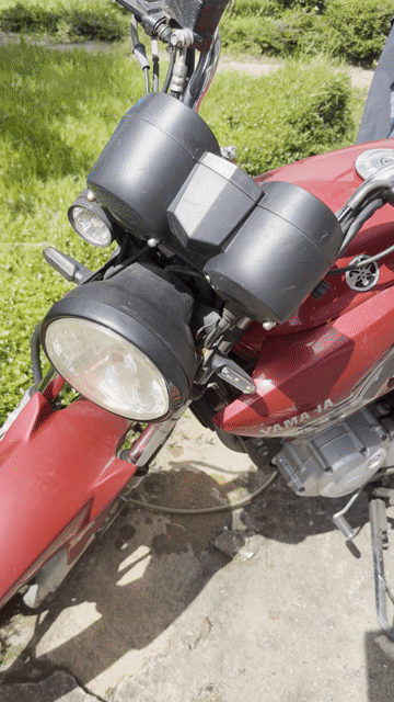 Yamaha YBR 125cc Đỏ. Mua bán Xe máy tại Thành phố Đà Lạt Lâm Đồng được đăng bởi Bi Ph hình 1
