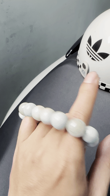 Vòng tay Cẩm thạch hoàng trà 14ly kèm kiểm định. Mua bán Phụ kiện thời trang khác tại Quận Cái Răng Cần Thơ được đăng bởi vinh hình 1
