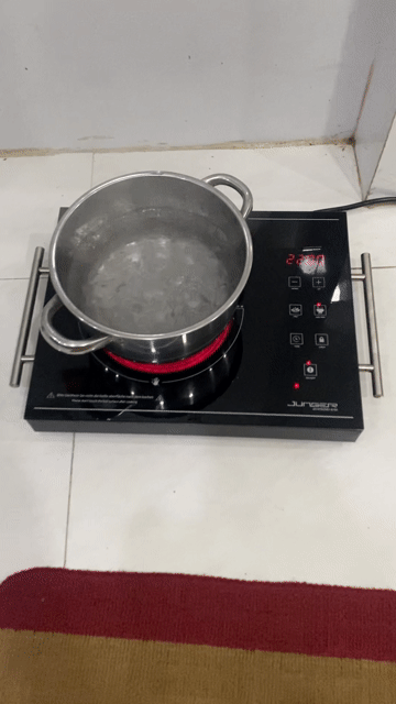 Bếp hồng ngoại Junger Đen ko kén nồi. Mua bán Bếp, lò, đồ điện nhà bếp tại Quận 11 Tp Hồ Chí Minh được đăng bởi NGỌC TRÂM hình 1