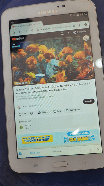 Samsung tab 3 t210. Mua bán Máy tính bảng tại Quận Bình Thạnh Tp Hồ Chí Minh được đăng bởi Ngọc Như Quang hình 1