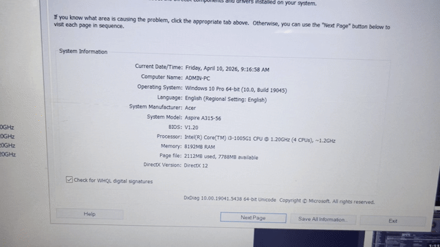 Acer Aspire A315 i3 15.6 inch 8GB/256GB. Mua bán Laptop tại Quận Đống Đa Hà Nội được đăng bởi thắng mobile mua bán điện thoại hình 1