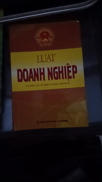 Luật Doanh Nghiệp - Nhà xuất bản Lao động (2015). Mua bán Sách tại Quận Tây Hồ Hà Nội được đăng bởi New Trendy Way hình 1