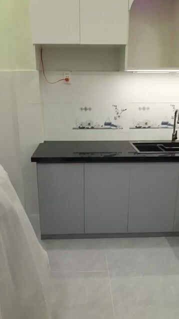 Tủ bếp Nhựa Góc L màu Xám. Mua bán Tủ, kệ gia đình tại Huyện Hóc Môn Tp Hồ Chí Minh được đăng bởi Nguyên tủ bếp nhựa ECOPLAST hình 1