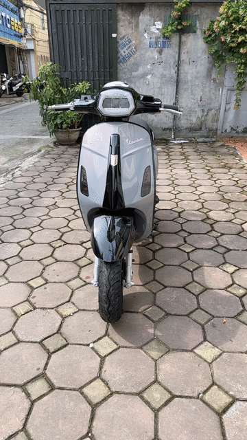 Dibao Vespa AQ2026 xám hồng. Mua bán Xe máy tại Quận Cầu Giấy Hà Nội được đăng bởi Xe điện Bình Phương hình 1