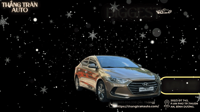 Hyundai Elantra 2016 1.6 AT siêu chất bao test xe. Mua bán Ô tô tại Thành phố Thuận An Bình Dương được đăng bởi Thắng Trần Auto hình 1