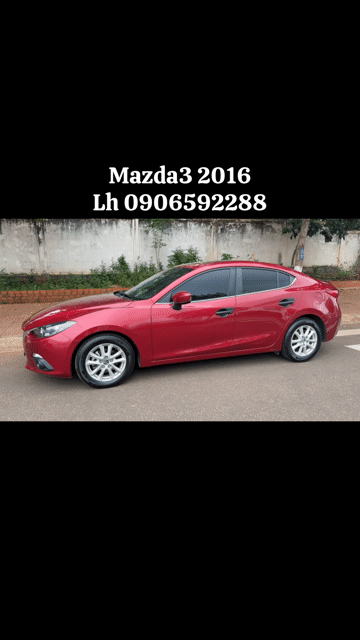 Mazda Mazda3 2017 Đỏ 5 chỗ. Mua bán Ô tô tại Thành phố Buôn Ma Thuột Đắk Lắk được đăng bởi Minh Hạnh hình 1