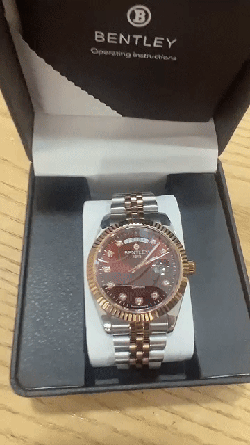 Đồng hồ Bentley Nam Thép không gỉ Bạc Vàng hồng. Mua bán Đồng hồ tại Thành phố Dĩ An Bình Dương được đăng bởi Vũ Nguyễn hình 1