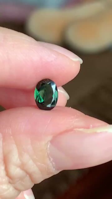 Đá quý Tourmaline Xanh 0.78 cara. Mua bán Đồ sưu tầm, đồ cổ tại Huyện Tánh Linh Bình Thuận được đăng bởi Trần hoàng  hình 1