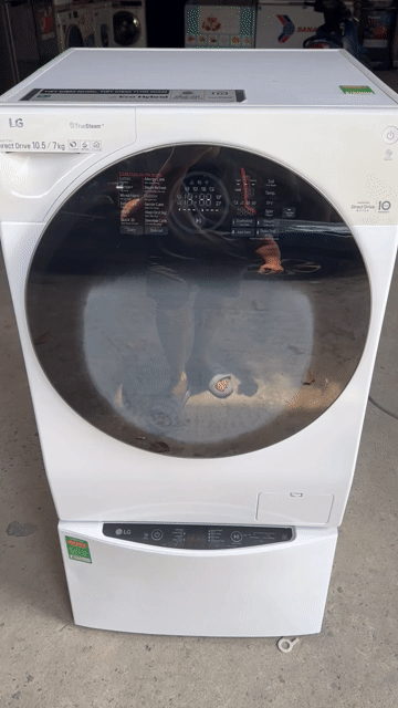 Thanh Lý Máy Giặt/Sấy LG inverter 10,5Kg/Sấy 7kg . Mua bán Máy giặt tại Quận Nam Từ Liêm Hà Nội được đăng bởi LỢI hình 1