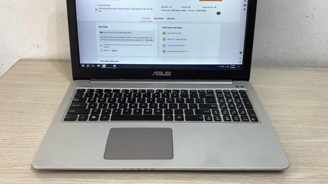 Laptop Asus K501UX i5-6200U 15.6 inch 4K/8GB/120GB. Mua bán Laptop tại Quận Ninh Kiều Cần Thơ được đăng bởi Thành Đạt hình 1