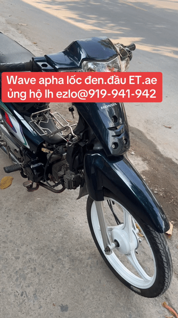 Wave apha lốc đen đầu ET. Mua bán Xe máy tại Thành phố Biên Hòa Đồng Nai được đăng bởi Cua hàng xe máy khánh den hình 1