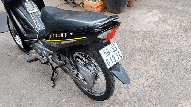 Yamaha Sirius màu Đen. Mua bán Xe máy tại Quận Bình Thạnh Tp Hồ Chí Minh được đăng bởi Lưu ngọc ẩn hình 1