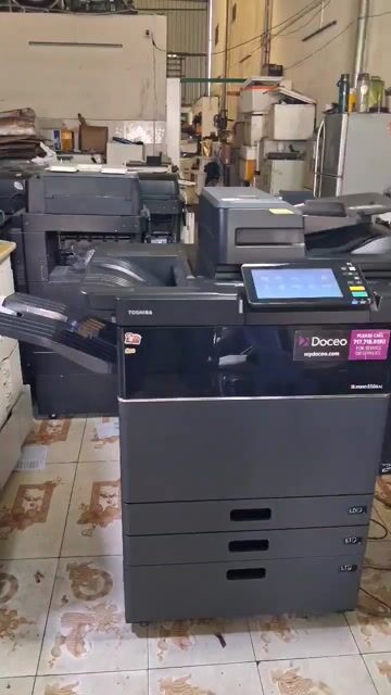 Máy photo Toshiba 5506AC - IN DECAL, THIỆP CƯỚI.... Mua bán Đồ dùng văn phòng tại Quận 12 Tp Hồ Chí Minh được đăng bởi le thi kim hoa hình 1