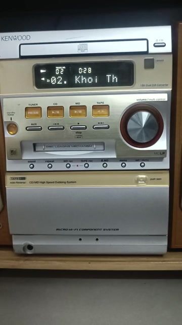 Dàn âm thanh mini Kenwood CD Cassette. Mua bán Tivi, Âm thanh tại Quận 12 Tp Hồ Chí Minh được đăng bởi Nhân Tâm Đắc hình 1