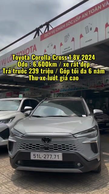 Toyota Corolla Cross 1.8V 2024 / odo 6.600km. Mua bán Ô tô tại Quận Tân Phú Tp Hồ Chí Minh được đăng bởi Lê Tấn Dũ hình 1
