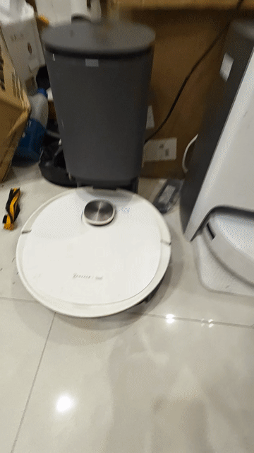 Robot hút bụi Ecovacs Trắng hút lau tự đổ rác. Mua bán Nội thất, đồ gia dụng khác tại Quận Lê Chân Hải Phòng được đăng bởi lê trung dũng hình 1